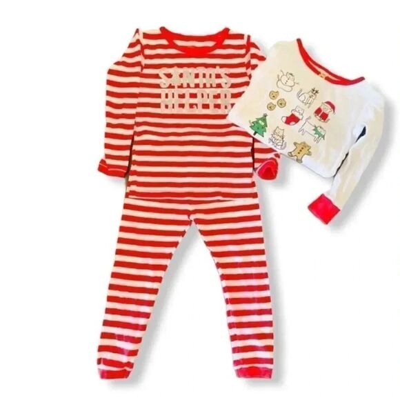 Carter's Santa Helper Snug Wear Pajama Set #2031 - Picture 1 of 5